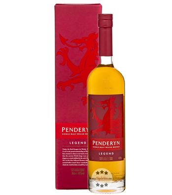 Penderyn Legend Single Malt Whisky (41 % Vol., 0,7 Liter) (41 % Vol., hide)