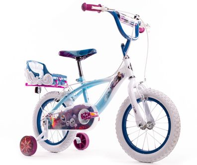 14 Zoll Kinder Mädchen Fahrrad Kinderfahrrad Rad Disney Frozen Eiskönigin Elsa