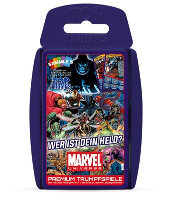 Top Trumps Marvel Universe Kartenspiel Quartettspiel Avengers Spiderman Ironman