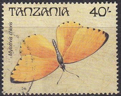 Tansania Tanzania [1988] MiNr 0500 ( O/ used ) Schmetterlinge