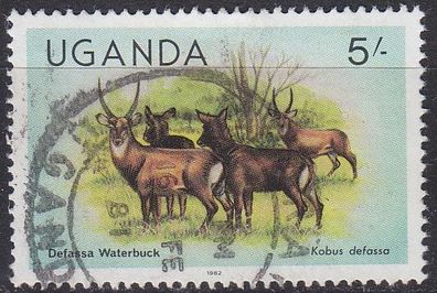 UGANDA [1979] MiNr 0268 II ( O/ used ) Tiere