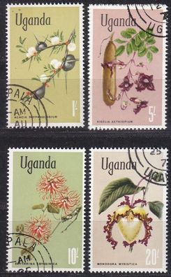 UGANDA [1969] MiNr 0105 ex ( O/ used ) [03] Blumen