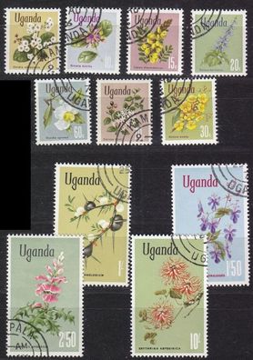 UGANDA [1969] MiNr 0105 ex ( O/ used ) [04] Blumen