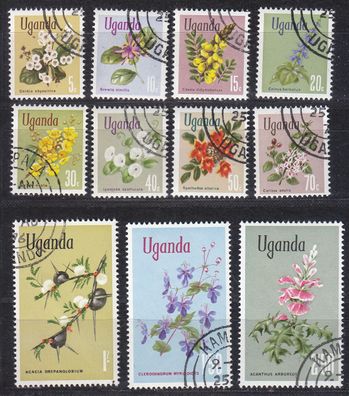 UGANDA [1969] MiNr 0105 ex ( O/ used ) [05] Blumen
