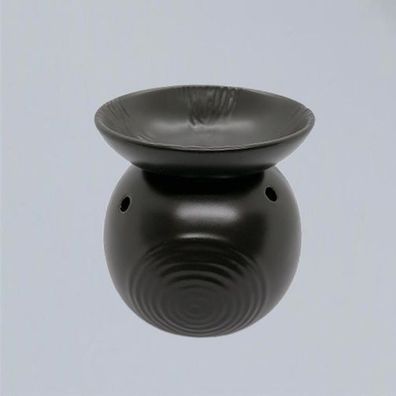 Duftlampe EARTH CIRCLE braun Keramik 12 cm x 10,7 cm Aromalampe Verdunster