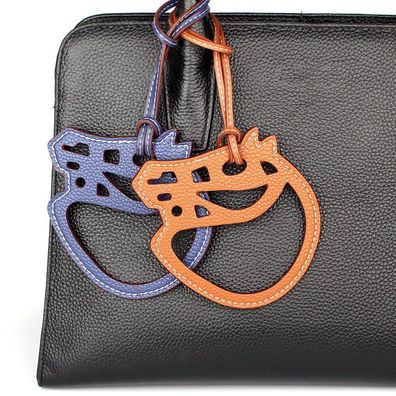 Mode Designer PU Leder Keychain Anhänger Tasche Zubehör Geschenk Taschenschmuck