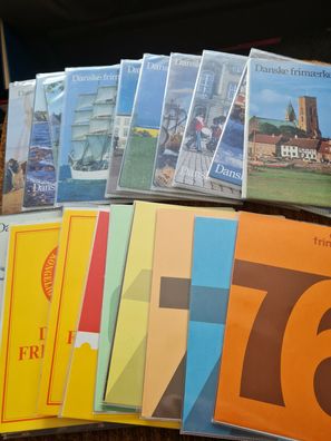 Auswahl: Jahrbücher Dänemark von 1976 - 1986, siehe Bilder.