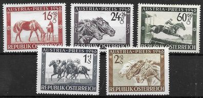 Österreich Nr. 785/89, postfrisch, siehe Bild.