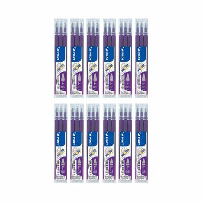 Pilot Frixion Ball Ersatzminen 0.5 violett- 36er-Set