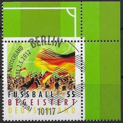 Bund Nr. 2936, mit Ecke 2 und ESST. Berlin, gestempelt, siehe Bild.