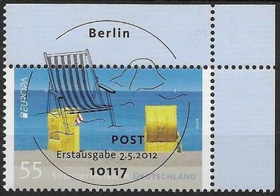 Bund Nr. 2933, mit Ecke 2 und ESST. Berlin, gestempelt, siehe Bild.