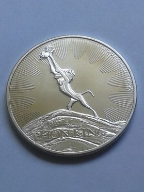 2$ 2020 Niue König der Löwen Lion King Disney® 1 Unze 31,1g 999er Silber