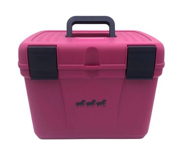 Horse Guard Putzbox Putzkoffer pink schwarz Stallkoffer Putztasche Inhalt Girls