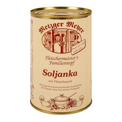 Soljanka 12x1200ml Metzger Meyer Lausitzer Suppen Eintöpfe