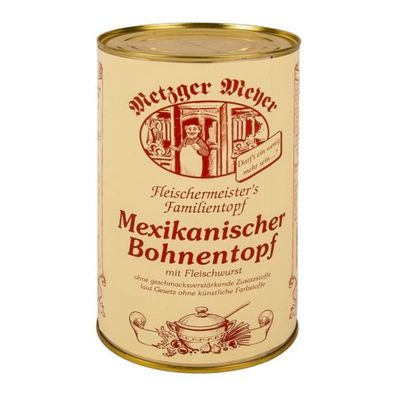 Mexikanischer Bohneneintopf 12x1200ml Metzger Meyer Lausitzer Suppen Eintöpfe