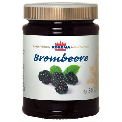 Rokoma Brombeer-Konfitüre extra 12x340g