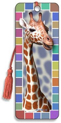 3D Lesezeichen Giraffe