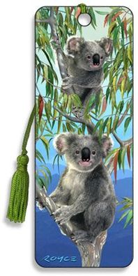 3D Lesezeichen Koalas