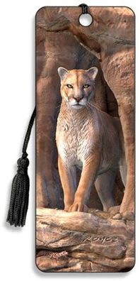 3D Lesezeichen Puma