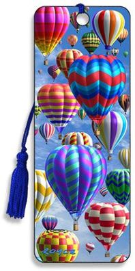 3D Lesezeichen Ballons