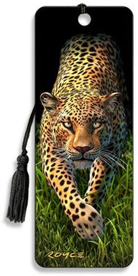 3D Lesezeichen Leopard