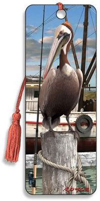 3D Lesezeichen Pelikan