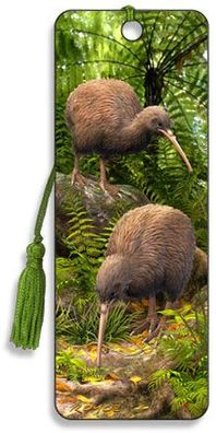 3D Lesezeichen Kiwi