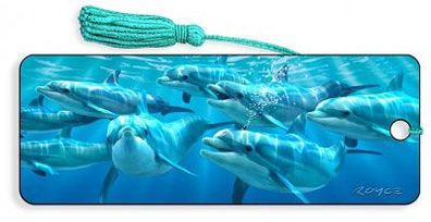 3D Lesezeichen Delphin-Bande - Dolphin Pals