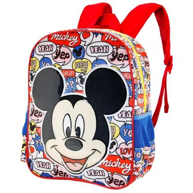 Disney Mickey Mouse 3D Rucksack 39cm Kindertasche Kinderrucksack Backpack