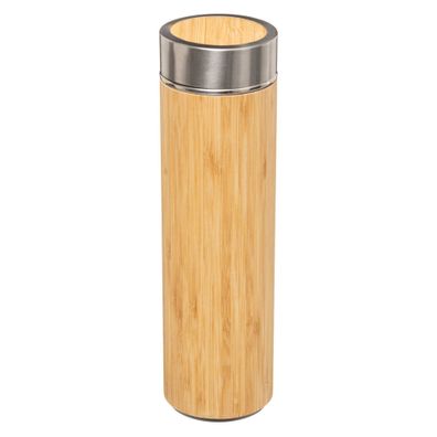 Thermo-Flasche, 350 ml, Bambus