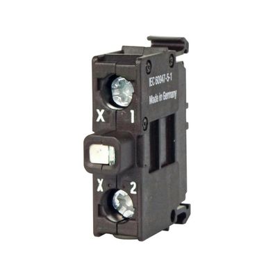 Eaton Lampenfassungsblock LED UC Bodenbef m. Leuchtmittel ws 12-30V M22-LEDC-W