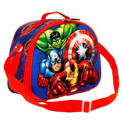 Marvel Avengers 3D Lunch Bag Lunchtasche Frühstückstasche