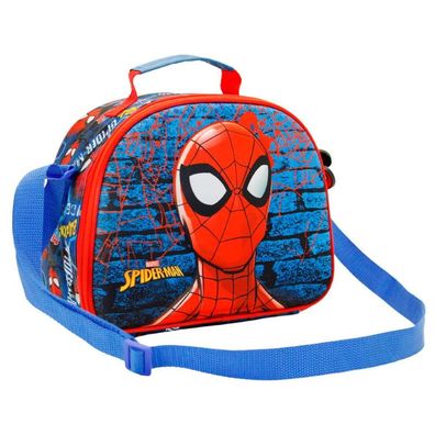 Marvel Spiderman 3D Lunch Bag Lunchtasche Frühstückstasche
