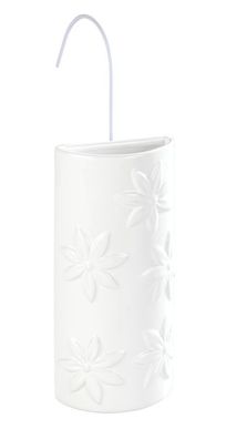 Luftbefeuchter für Heizkörper, Keramik, weiß in Blumen, WENKO
