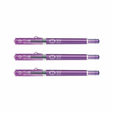 Pilot Maica G-Tec C 3er-Set violett