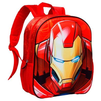 Marvel Iron Man 3D Kindergartenrucksack Kindertasche Backpack