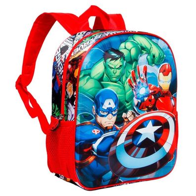 Marvel Avengers 3D Kindergartenrucksack Kindertasche Kinderrucksack Backpack