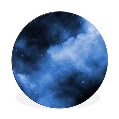 Wandbild Runde Bilder 90x90 cm Sterne - Weltraum - Universum (Gr. 90x90 cm)