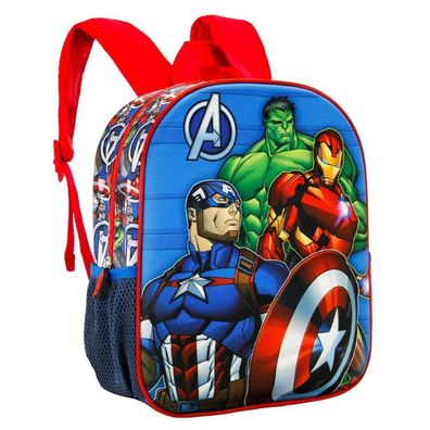 Marvel Avengers 3D Kindergartenrucksack Kindertasche Backpack Kinderrucksack