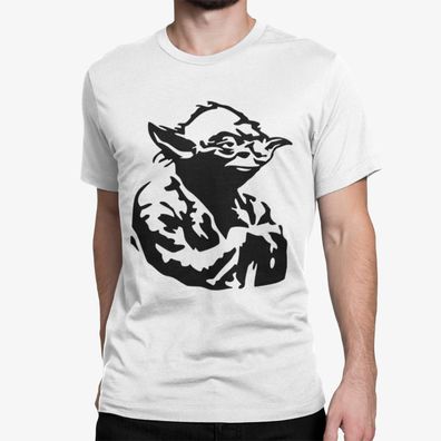 Bio Herren T-Shirt Alter Yoda Jedi Spruch Star Wars Jedie Yoda Baby