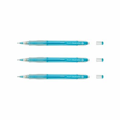 PILOT Color Eno - 3er-Set hellblau