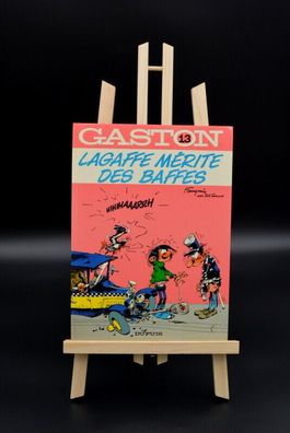 Gaston Comic - Lagaffe Merite des Baffes - Band 13 von 1979 Dupuis Verlag