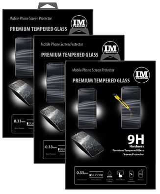 3X Schutzglas 9H kompatibel mit REALME GT2 5G Displayschutzfolie Passgenau Glas