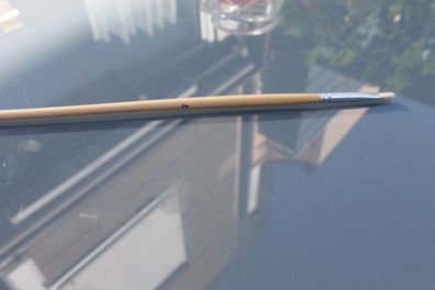Pinsel, Borstenpinsel, Größe 4, langer Stil