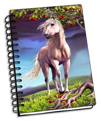 3D Notizbuch Pferd - Horse Heaven