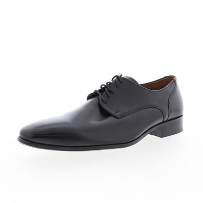 Manz Herren Business Schuhe Cadiz Derby Schwarz Größe 43 1/3