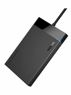 UGREEN Festplattengehäuse 2,5 Zoll USB 3.0 Externes Gehäuse UASP SATA SSD HDD