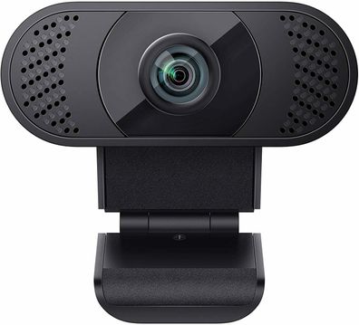 Wansview Webcam 1080P Mikrofon USB 2.0 Live-Streaming Laptop PC Schwarz
