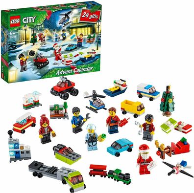 LEGO City 60268 Adventskalender Minifiguren Spielzeug Kinder Set ab 5 Jahren