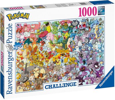 Ravensburger 15166 Pokemon Pokémon 1000 Teile Premium Puzzle Format 70 x 50 cm